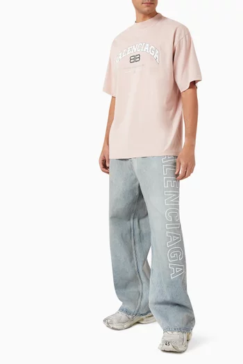 Maison Balenciaga T-shirt in Cotton Jersey