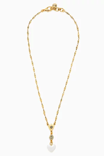 Seraphina Necklace in Gold-plated Brass