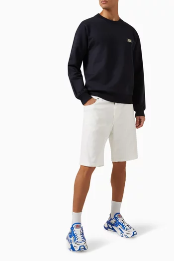 Five-pocket Shorts in Stretch-denim