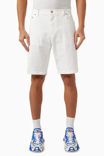 Five-pocket Shorts in Stretch-denim