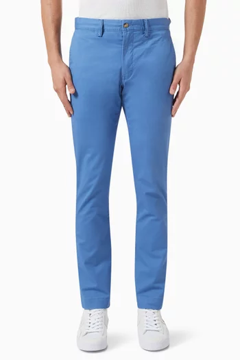 Signature Trousers in Stretchy Cotton