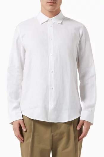 Slim-fit Shirt in Linen