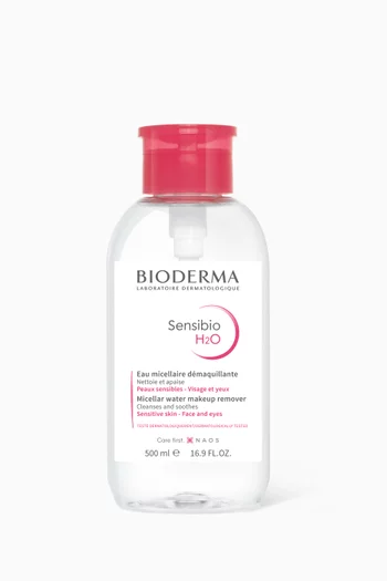 Sensibio H2O Make-up Removing Micellar Water for Sensitive Skin, 500ml