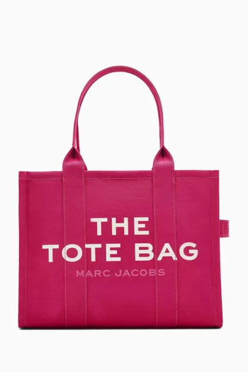 The Large Tote Bag in Cotton Canvas