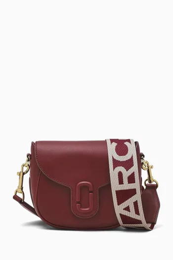 The Small J Marc Saddle Bag in Leather