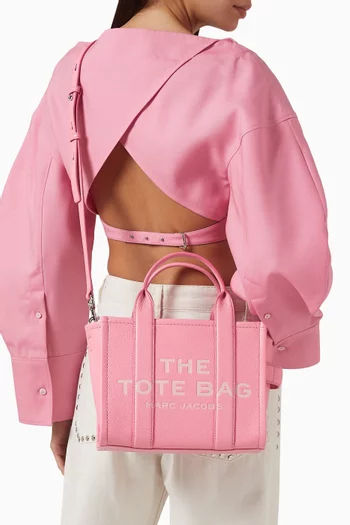 The Small Tote Bag in Leather