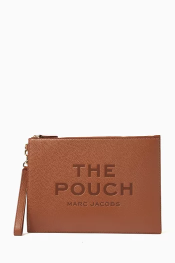 The Large Pouch in Leather