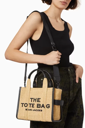 The Small Tote Bag in Raffia