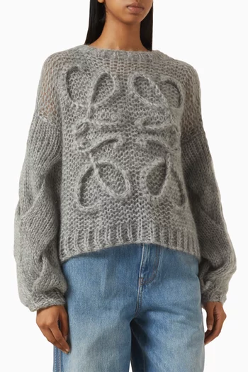 Anagram Sweater in Mohair