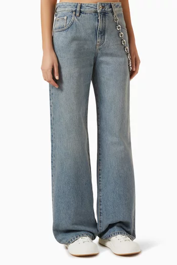 Oversized wide online leg jeans