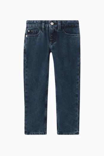 Regular Straight Jeans in Denim