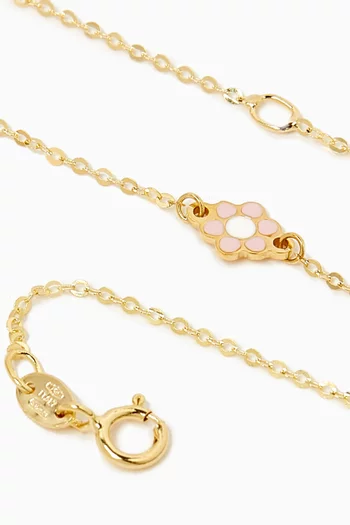 Ara Bella Flower Bracelet in 18kt Gold