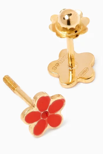 Ara Bella Jasmine Stud Earrings in 18kt Gold