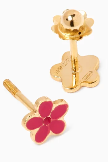 Ara Bella Jasmine Stud Earrings in 18kt Gold