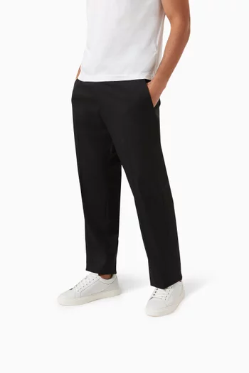 Archive Stripe Low Top Sneakers in Leather