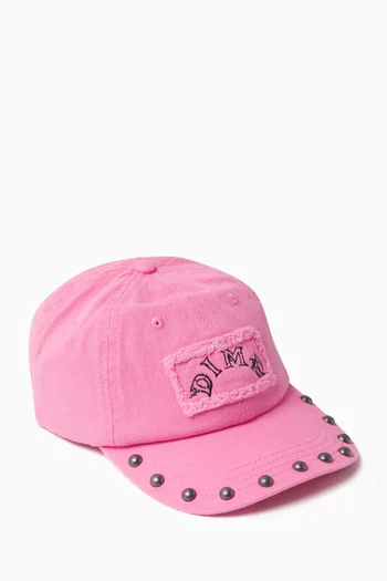 Studded Low Pro Cap in Cotton