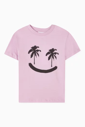 Pacific Print T-shirt in Cotton
