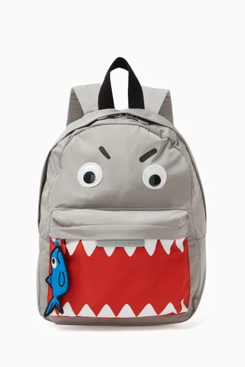 Shark Motif Backpack