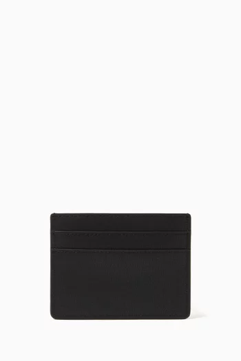 Susy Card Holder in Coated Fabric