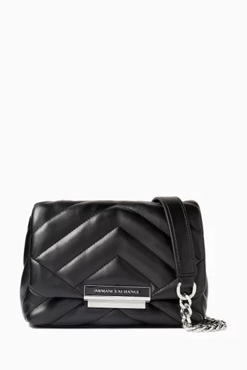 Mini Victoria Crossbody Bag in Faux Leather