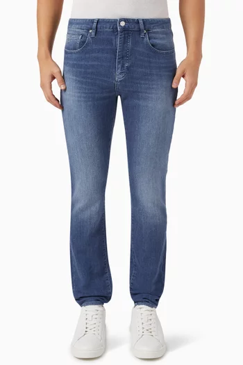 Skinny Fit J14 Jeans in Cotton-denim