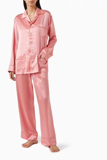 Yves Pyjama Set in Silk