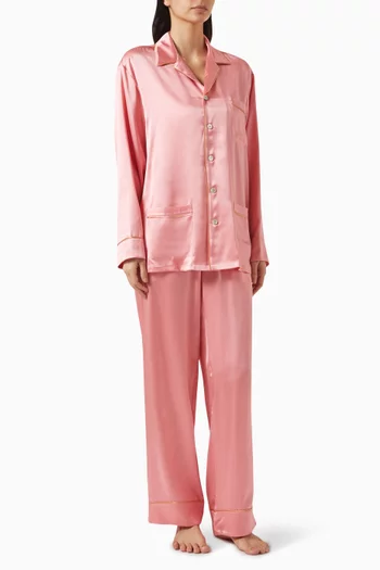 Yves Pyjama Set in Silk