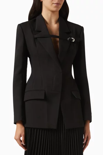 Vauban Bar Suit Blazer in Twill-suiting