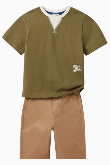 EKD Logo T-shirt in Cotton Jersey