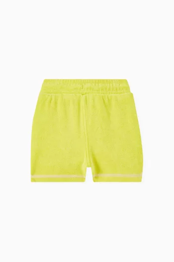 Drawcord Shorts in Terry Cloth