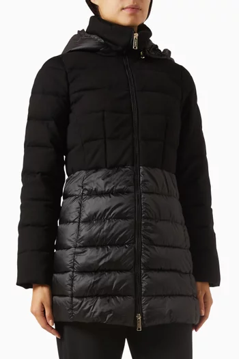 Upupa Down Jacket in Quilted-jersey & Nylon