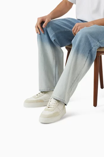 Orbit Vintage Sneakers in Leather & Suede