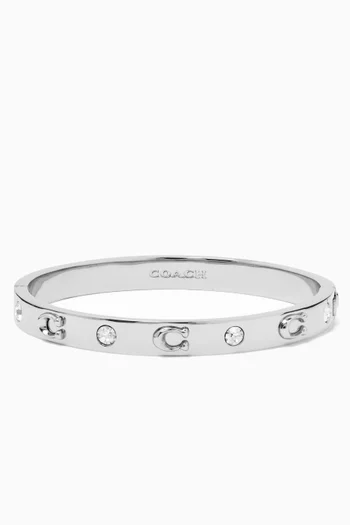 Signature Stone Bangle Boxed Bracelet
