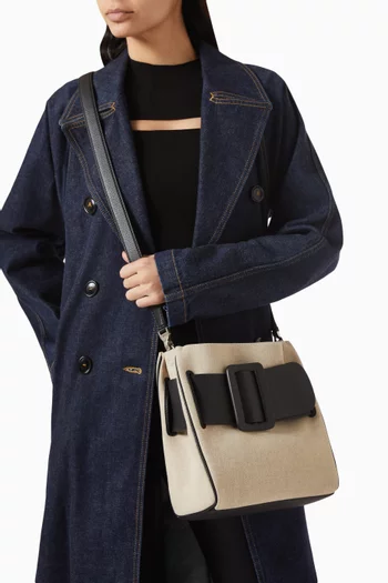 Small Soft Devon 23 Top Handle Bag in Canvas