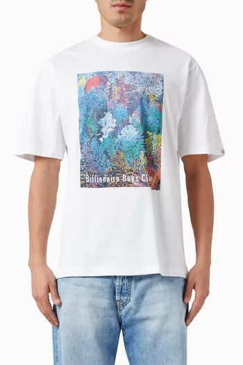 Wilderness Print T-Shirt in Cotton