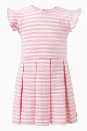 Ruffled Day Dress with Bloomers in Cotton