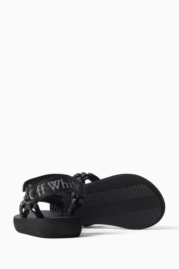 Bookish Logo Band Trek Sandal