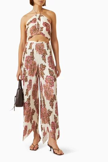 Ella Printed Halterneck Top