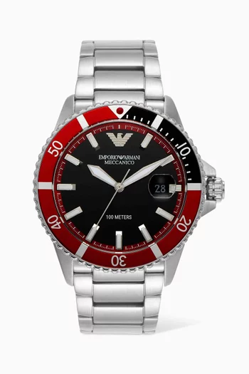 Paolo Automatic Stainless Steel Watch, 42mm