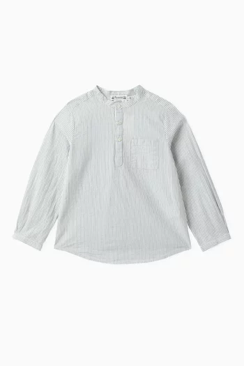 Claude Striped Shirt in Cotton