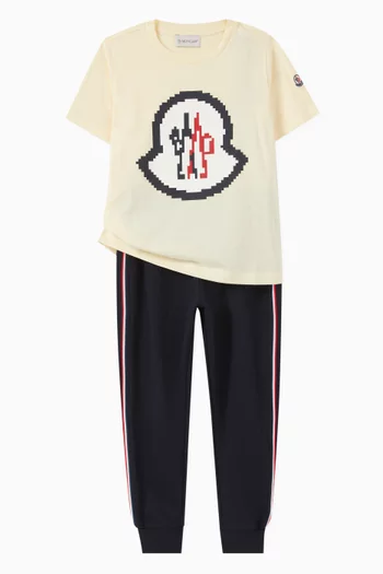 Graphic Logo T-shirt in Cotton Jersey