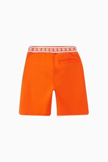 DG Logo Shorts in Cotton Jersey