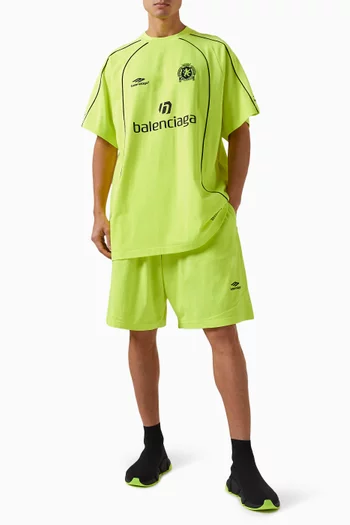 Football Crest Baggy Shorts