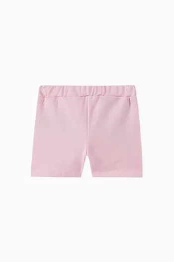 Logo Shorts in Cotton