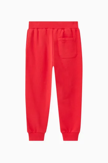 Logo Detail Joggers in Cotton