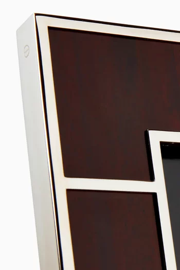 Hilding Panelled Picture Frame in Mahogany