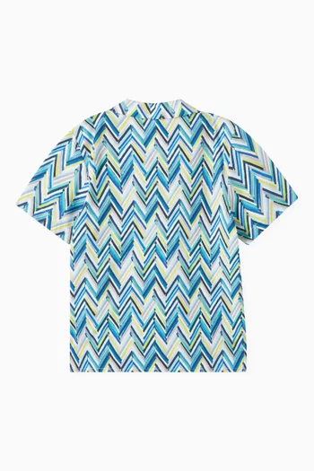 Zigzag Shirt in Cotton