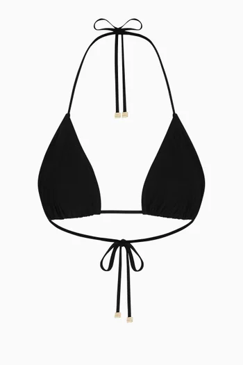 Logo Engraved Bikini Top