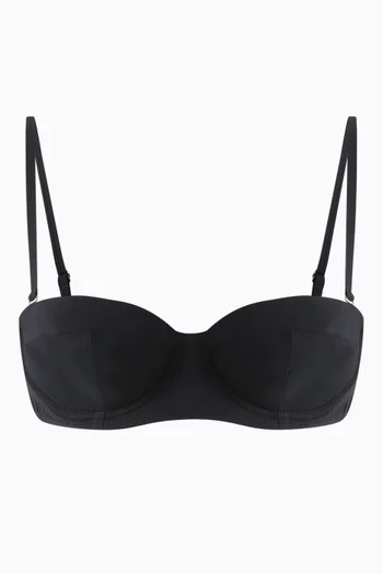 Balconette Logo Bikini Top