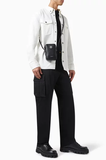 تي شيرت جيرسيه برقعة بشعار الماركة